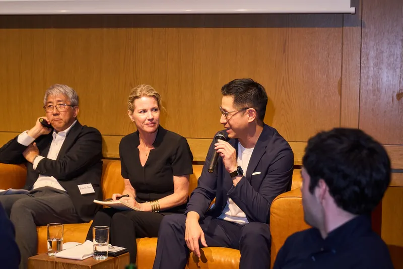 Yan Sen Lu in the panel discussion